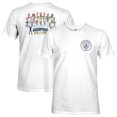 thumbnail image 1 of Men's 1863FC White Manchester City Four-Time Consecutive Premier League Champions Squad T-Shirt, 1 of 3