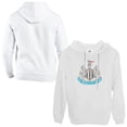 thumbnail image 1 of Men's 1863FC White Newcastle United Team Badge Fleece Pullover Hoodie, 1 of 3
