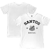 Mens 1863FC White Santos FC Established Slub T-Shirt