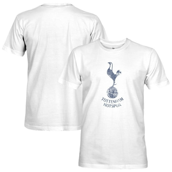 Men's 1863FC White Tottenham Hotspur Mono Badge T-Shirt