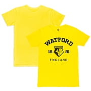 Men's 1863FC Yellow Watford Established Slub T-Shirt