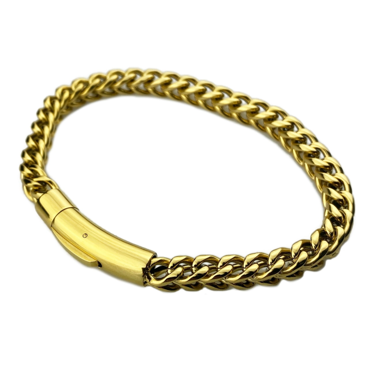 Best Quality Durable Design Silver & Rose Gold Color Bracelet for Men -  Style C042 – Soni Fashion®