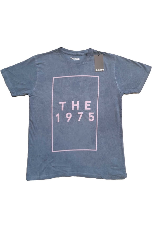 Men's 1975 I Like It Logo (Dip-Dye) Tie Dye T-shirt Medium Denim