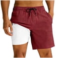 thumbnail image 1 of Men's 2 in 1 Athletic Shorts 7 Inch Inseam Performance Workout Short Pants with Compression Liner & Phone Pocket, Quick Dry Training Running Wear for Basketball, 1 of 9