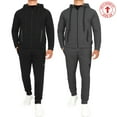 thumbnail image 1 of Men's 2-PACK Tech Fleece Hoodie & Jogger Set (Sizes, S to 3XL), 1 of 7