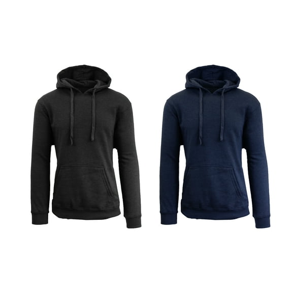 Men's 2 Pack Fleece Lined Hoodie