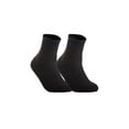 thumbnail image 1 of Men's 2 Pairs High Performance Wool Socks. Breathable & Lightweight Crew Socks as Hiking Socks & Running Socks Size 6-9Black, 1 of 2