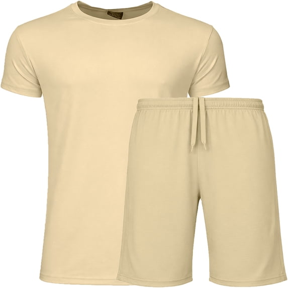 Men’s 2 Piece Athletic Tee & Short Active Set (S-2XL)