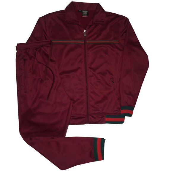 Men's 2 Piece Designer Fashion Activewear Jogging Track Suit