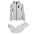 thumbnail image 1 of Men's 2-Piece Fleece-Lined Full Zip Hoodie & Jogger Set, 1 of 3