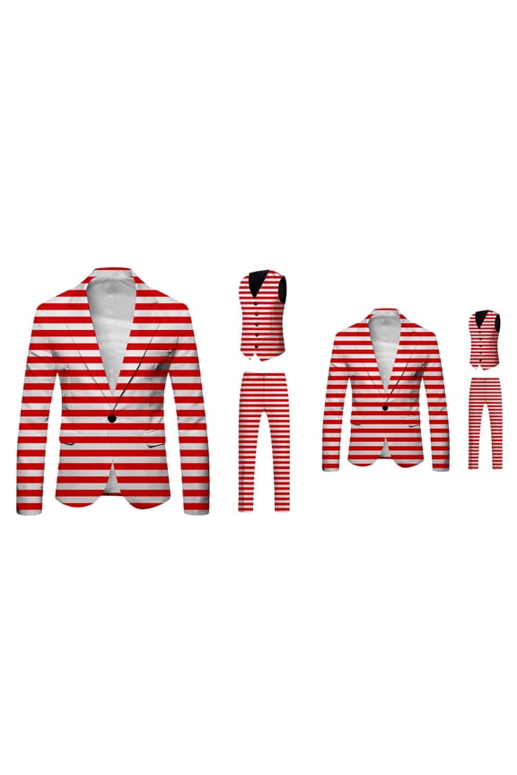 Men's 2-Piece Formal Suit Vest and Trousers Set, Slim Fit Business Wedding Party Celebration Suit for Men