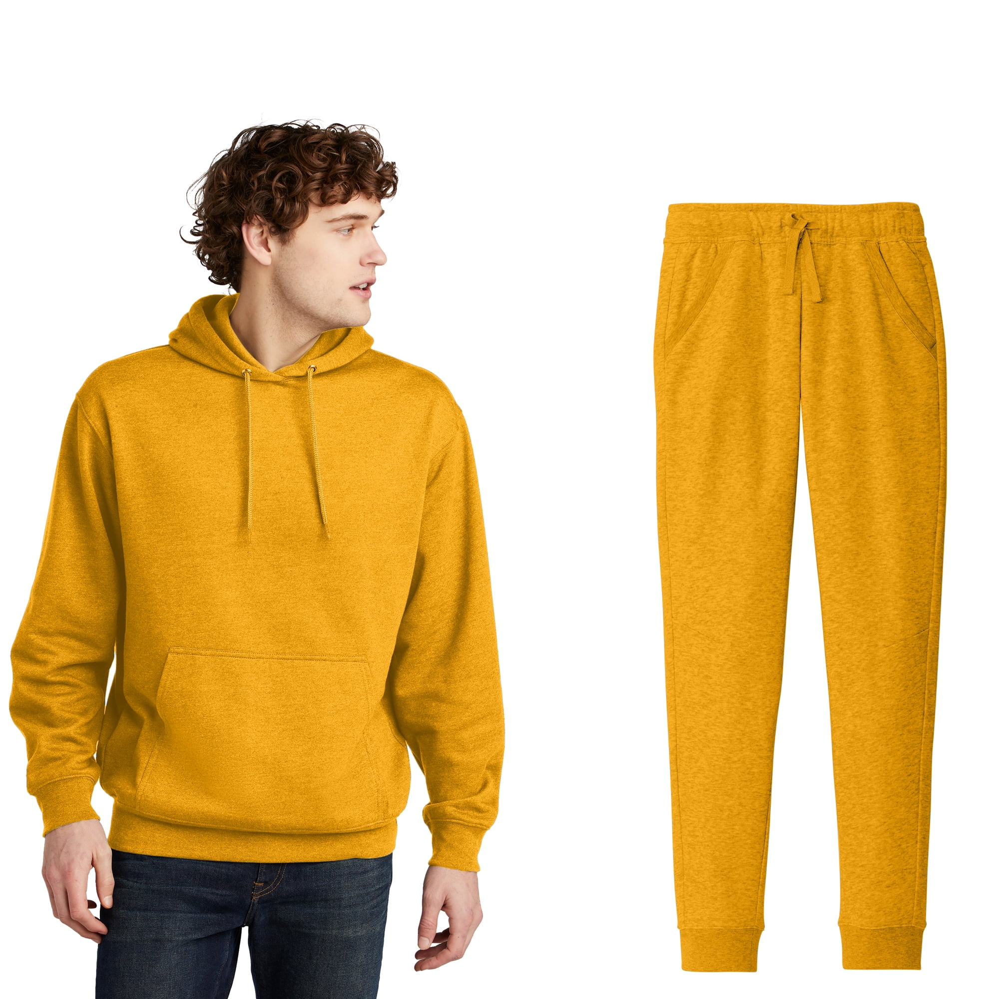 Warm And Trendy: Mustard Knit Joggers for Boys Winter Adventures