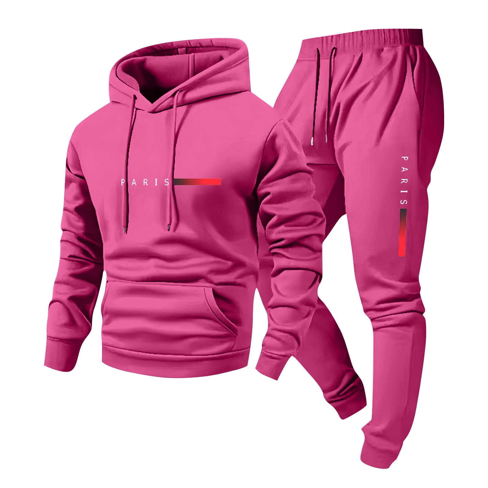 STCH Tomcat pullover & pants セット /L Men's 2-Piece Pullover Hoodie & Pants Tracksuit - Casual Athletic