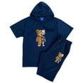 thumbnail image 1 of Men's 2 Piece Short Set Teddy Bear Design Summer Outfit, 1 of 2