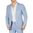 thumbnail image 1 of Men's 2 Piece Slim Fit Pinstripe Seersucker Suit Lightweight Breathable for Beach Wedding Summer Formal, 1 of 6
