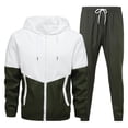 thumbnail image 1 of Men's 2 Piece Tracksuits Running Mens Tracksuit Man Clothing Daily Streetwear Jogging Suit Sportswear Sets, 1 of 4