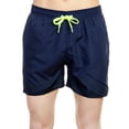 thumbnail image 1 of Men's 2 in 1 Running Shorts Quick Drying Breathable Beach Shorts Surfing Running Active Training Exercise Jogging Swimming Watershort with Pockets, 1 of 7