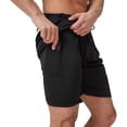 thumbnail image 1 of Puztloy Men's 2 in 1 Running Shorts Workout Athletic Training Gym Outdoor Sports Shorts, 1 of 7