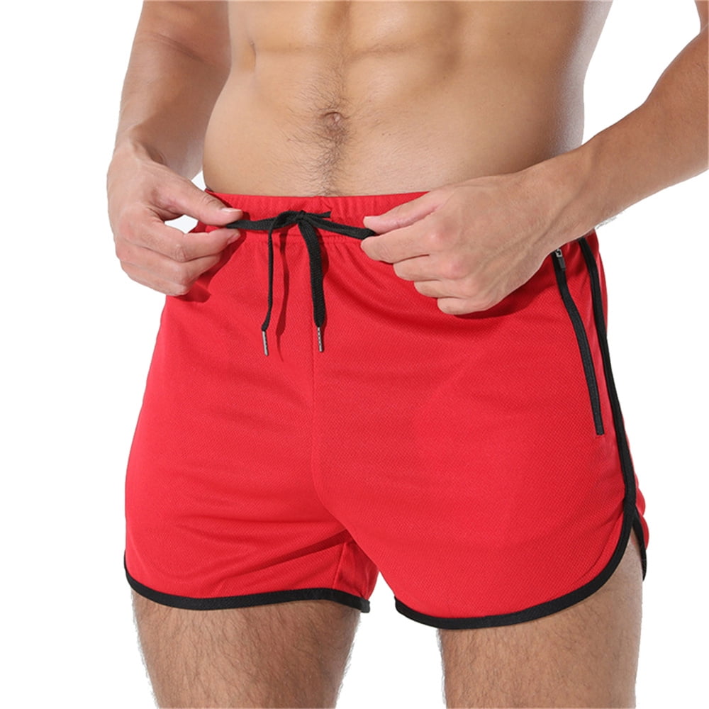 ilfioreemio Men's 2 in 1 Running Shorts Quick Dry Athletic Shorts with  Liner, Workout Shorts with Zip Pockets and Towel Loop