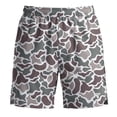 thumbnail image 1 of MINOUVA 2-in-1 Compression Liner Quick-Dry Stretch Fabric Trunks Shorts Swimwear Bottoms (Men's), Camo Duck S, 1 of 7