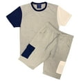 thumbnail image 1 of Men’s 2-piece Crew neck T-Shirt with Matching Cargo Shorts Set, 1 of 2