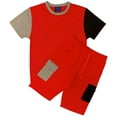 thumbnail image 1 of Men’s 2-piece Crew neck T-Shirt with Matching Cargo Shorts Set, 1 of 2