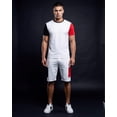 thumbnail image 1 of Men’s 2-piece Short Set Crew neck T-Shirt with Matching Cargo Shorts, 1 of 9