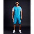 thumbnail image 1 of Men’s 2-piece Short Set Crew neck T-Shirt with Matching Cargo Shorts, 1 of 10