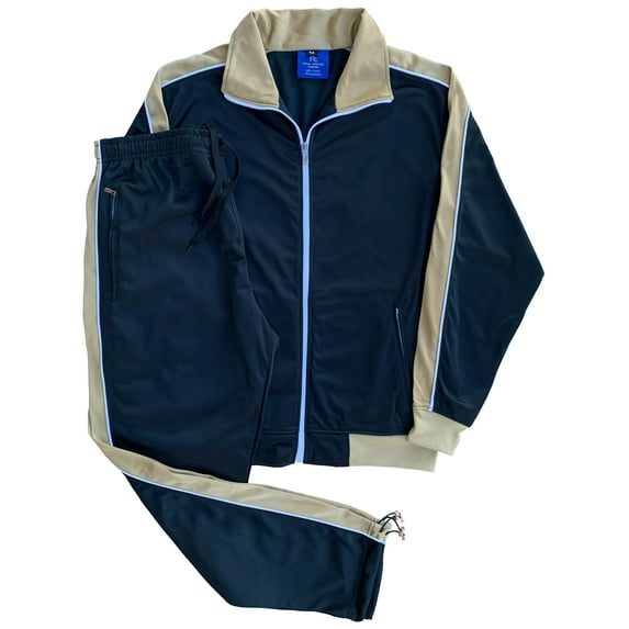 Men’s 2-piece Tracksuit Series Three Activewear Slim Fit pants with Track Jacket Matching Suit