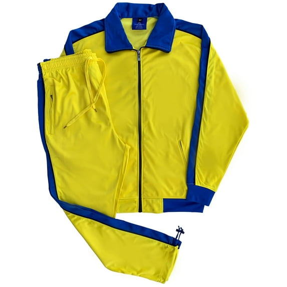 Men’s 2-piece Tracksuit Series Three Activewear Slim Fit pants with Track Jacket Matching Suit