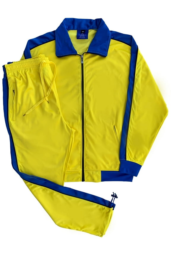 Men’s 2-piece Tracksuit Series Three Activewear Slim Fit pants with Track Jacket Matching Suit