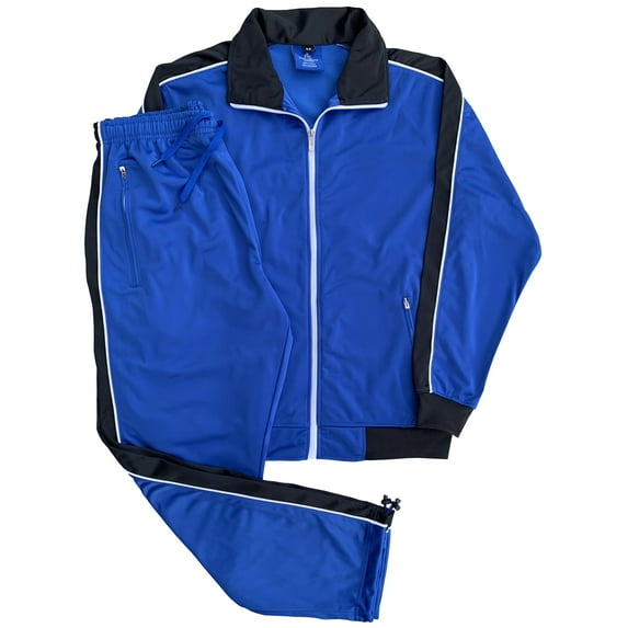 Men’s 2-piece Tracksuit Series Three Activewear Slim Fit pants with Track Jacket Matching Suit