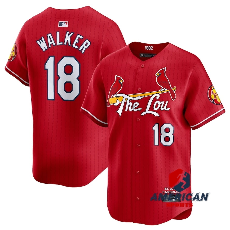 Men's 202425 Shirt St._Louis_Cardinals Walker Regatta Red 2025 City