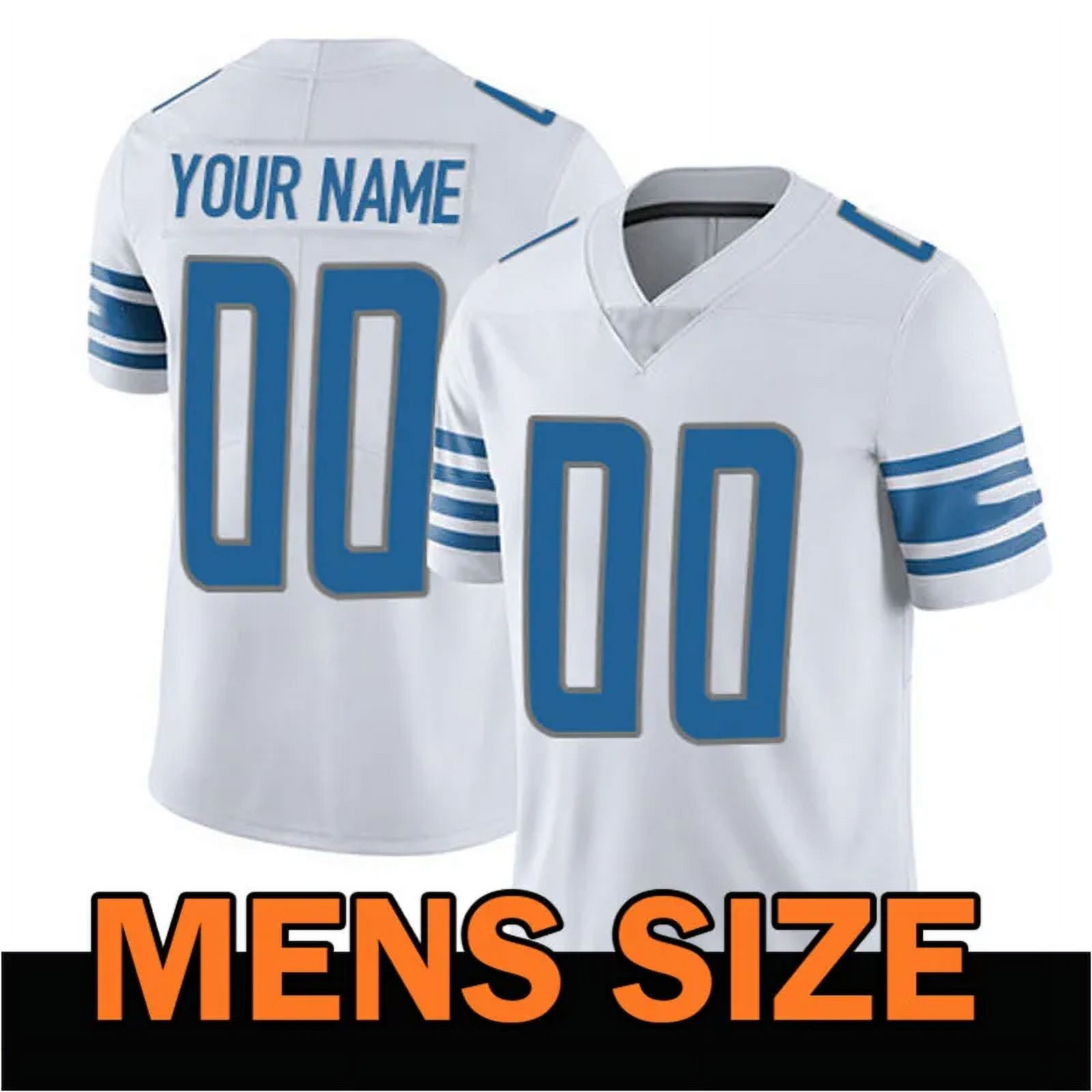 Men's 2024 Jared Goff Amon Ra St Brow n Football Jersey Brian Branch