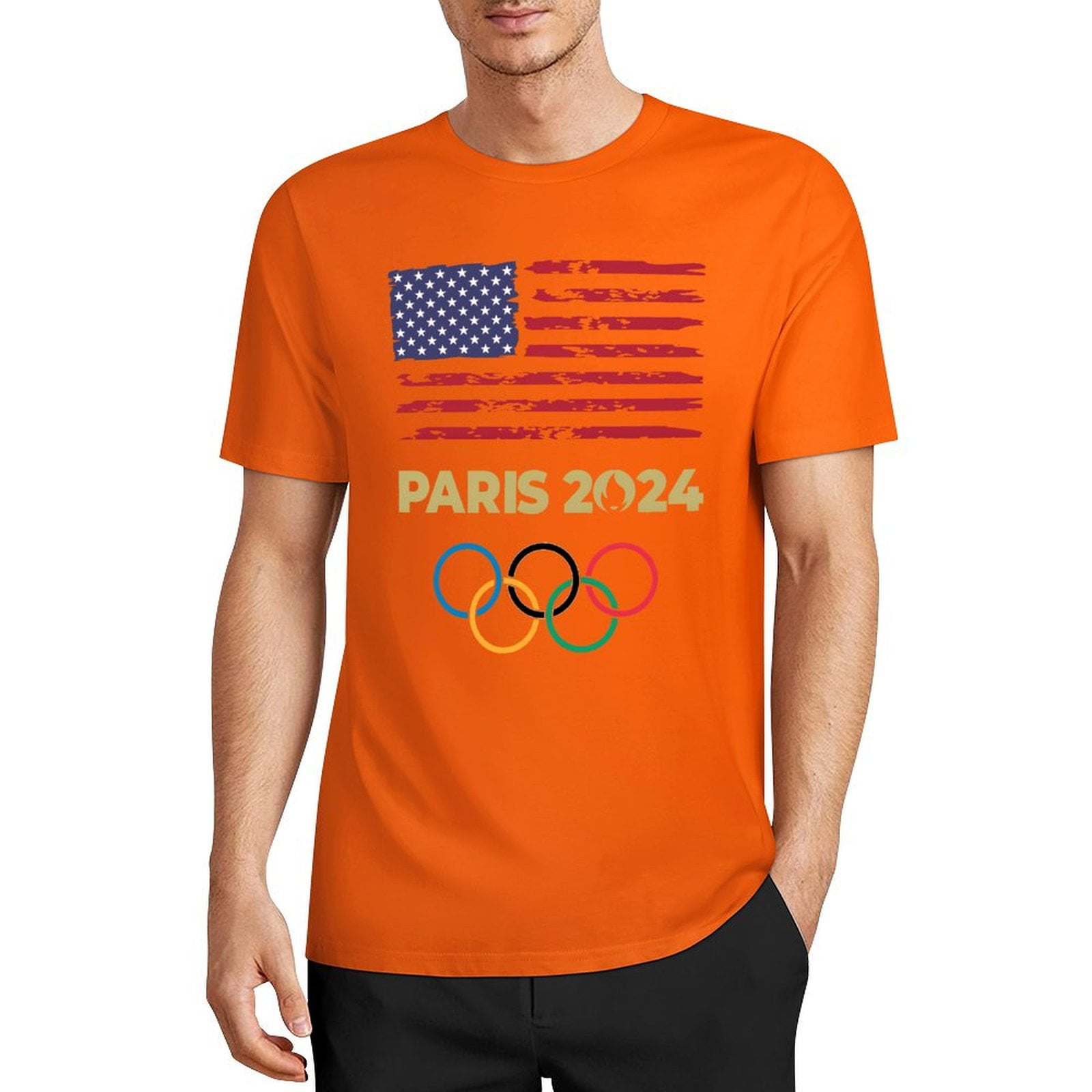 Men's 2024 Paris Olympic T Shirts, Summer Sport Games Gift, 2024 Paris
