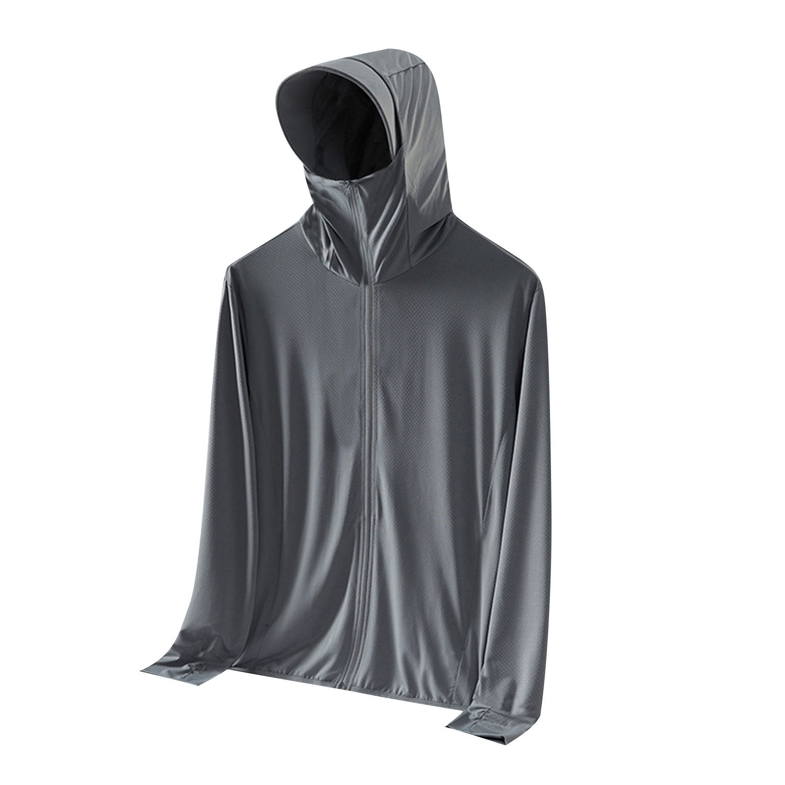 Men's 2025 Lightweight Sun Protection Hoodie – UPF 50+ Full-Zip