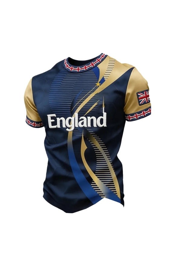 Men's 2026 Fan Soccer Collection - Patriotic Football Team Shirts, Breathable Sportswear, Retro Streetwear Style