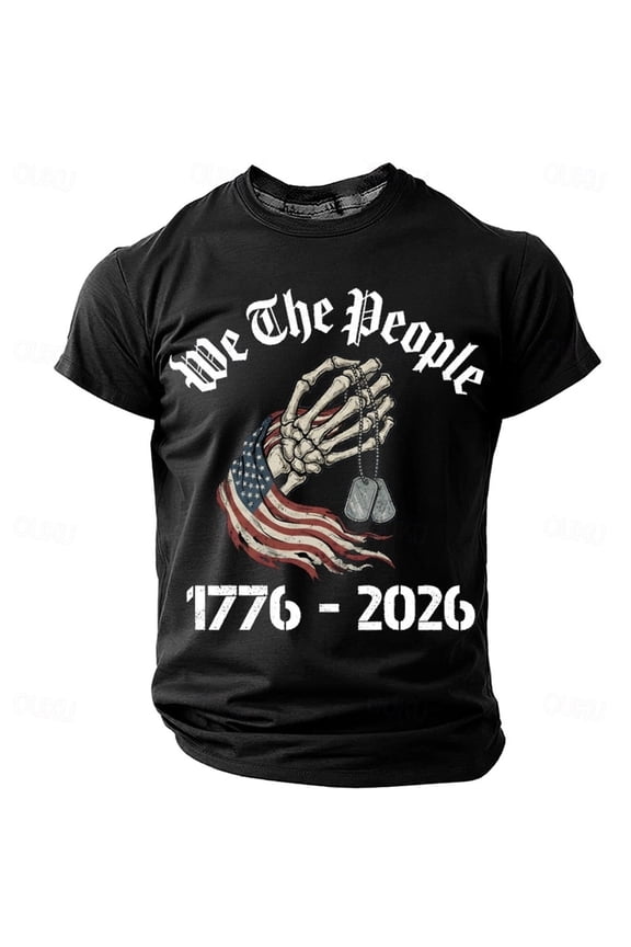 Men's 250 Anniversary Usa Flag Print 4th of July Shirt 250th Anniversary USA Shirt, United States Marine Corps 250th Birthday Star Stripes T-Shirt Tee