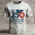 thumbnail image 1 of Men's 250 Anniversary Usa Flag Print 4th of July Shirt 250th Anniversary USA Shirt, United States Marine Corps 250th Birthday Seal T-Shirt, 1 of 3