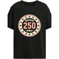thumbnail image 1 of Men's 250 Years of Freedom T-Shirt 1776-2026 Patriotic Graphic Tee Black, 1 of 6