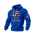 thumbnail image 1 of Men's 250th Anniversary Usa Hoodie America 250 Flag Printed Hoodies Patriotic Sweatshirts 250 Year Anniversary Fourth of July Hooded Sweatshirt, 1 of 1