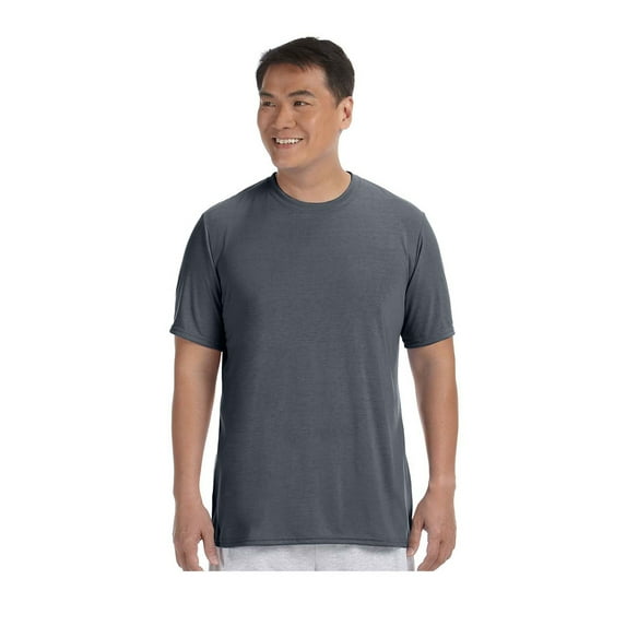 Men's 3/4 Collar Performance Wicking Jersey T-Shirt, Style G42000
