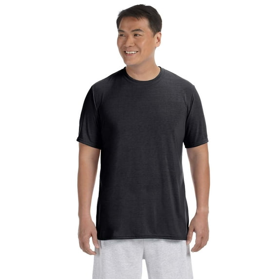 Men's 3/4 Collar Performance Wicking Jersey T-Shirt, Style G42000