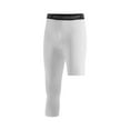 thumbnail image 1 of Men's 3/4 One Leg Compression Capri Tights Pants Athletic Base Layer Underwear, 1 of 8