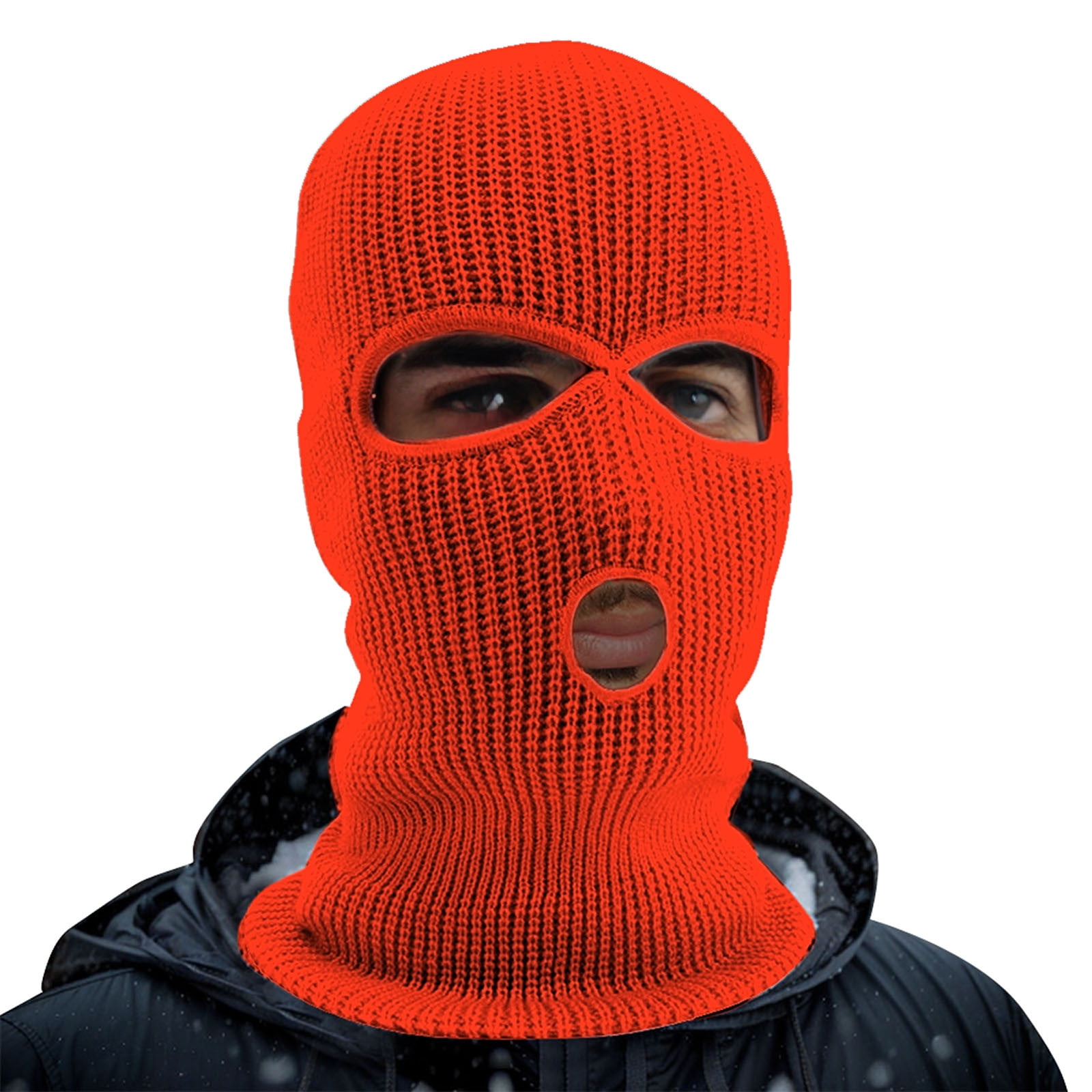 Men's 3-Hole Windproof - Skiing Motorcycle Cycling Face Mask for