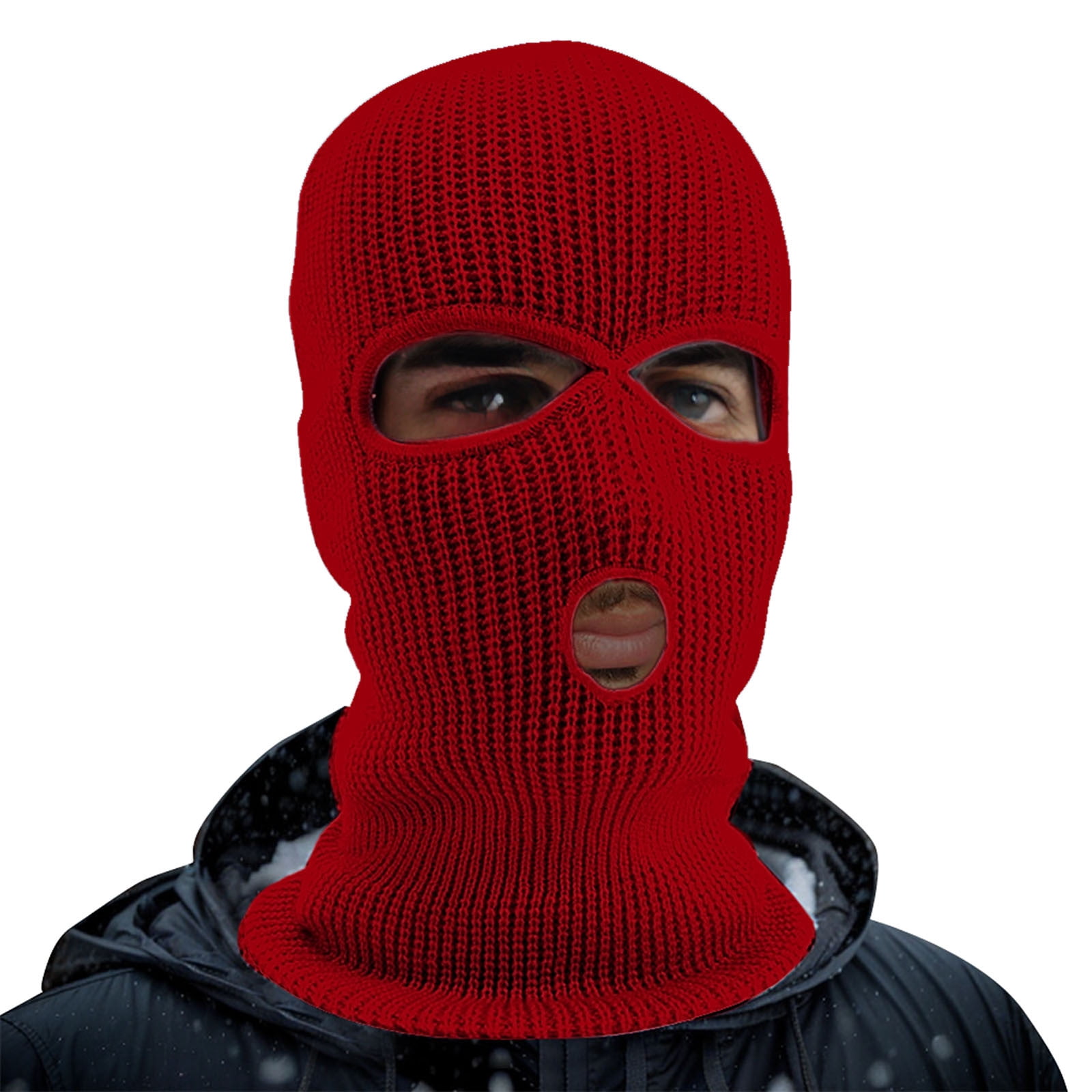 帽子 YORI SPORT LOGO SKI MASK Men-s-3-Hole-Windproof-Skiing-