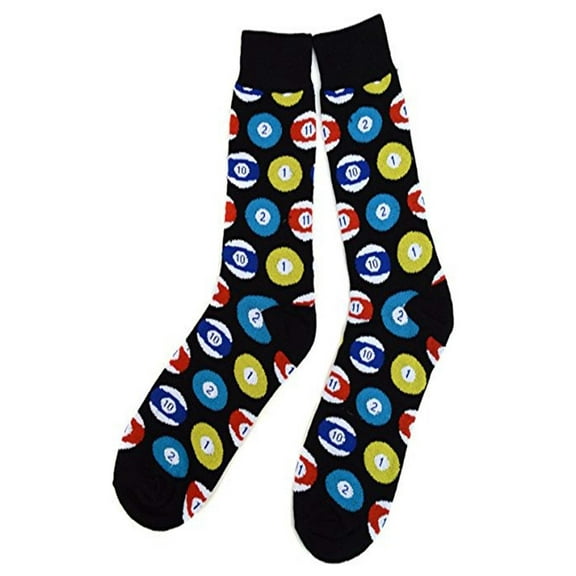 Men’s 3-Pack Billiards Novelty Socks by Boxed Gifts