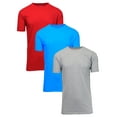 thumbnail image 1 of Men's 3-Pack Classic Crew Neck Tee (S-5XL), 1 of 5
