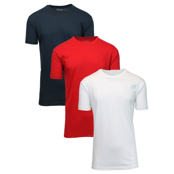 Men's 3-Pack Classic Crew Neck Tee (S-5XL)