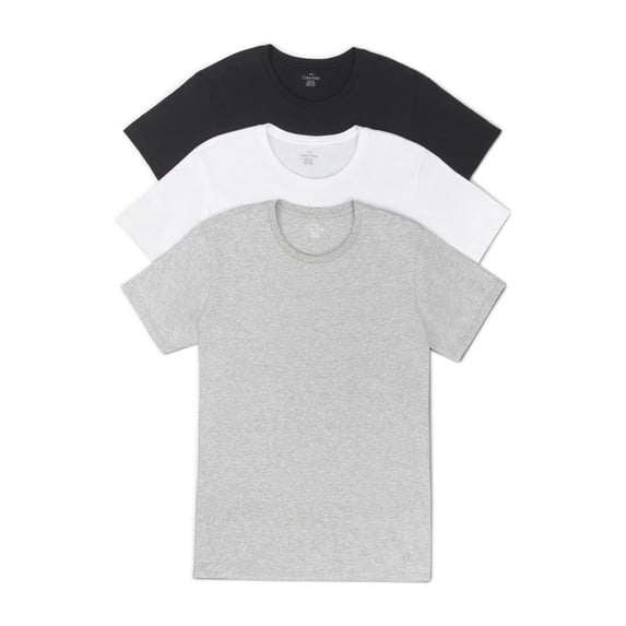 Men's 3-Pack Cotton Classic Short Sleeve Crew Neck T-Shirt